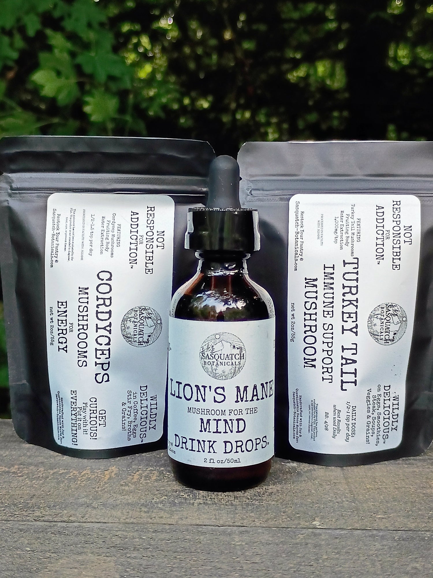 Mushroom Powders & Drops