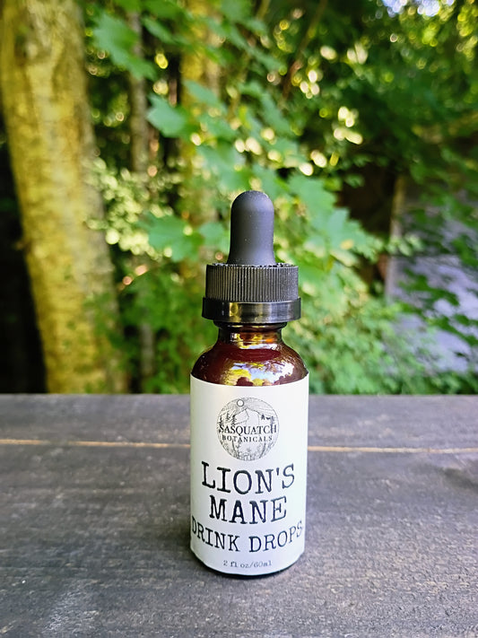 Lions Mane Drink Drops