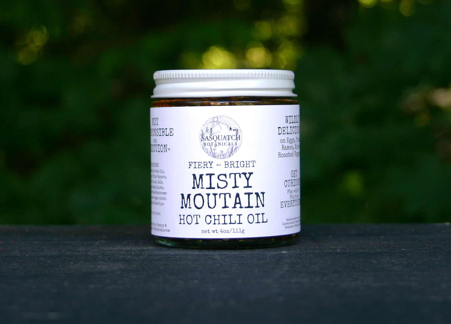 Misty Mt Hot Chili Oil